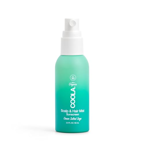 COOLA Organic Scalp & Hair Sunscreen Mist SPF 30, 2 Fl Oz