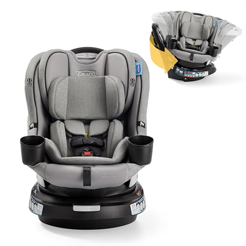 Graco EasyTurn 360 Convertible Car Seat, Forward/Rear Facing, Solae