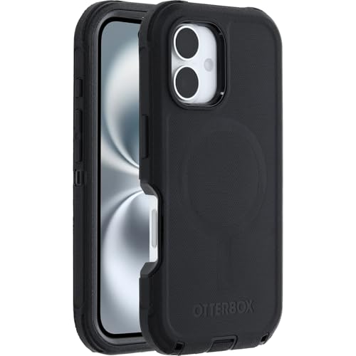 OtterBox iPhone 16 Defender Case – Black