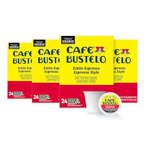 Café Bustelo Espresso Dark Roast, 96 K-Cup Pods