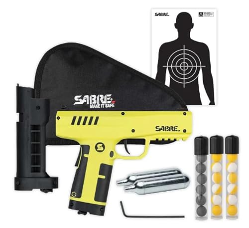 SABRE Home Defense Launcher with 7 Impact Projectiles