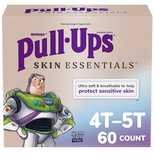 Pull-Ups Boys’ Potty Training Pants, 4T-5T, 60 Ct
