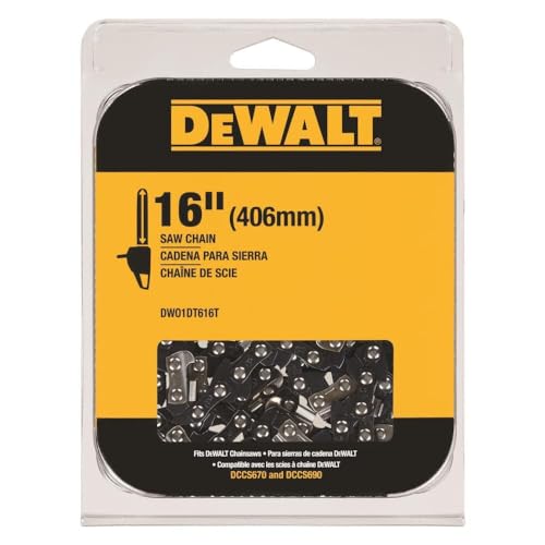 DEWALT 16″ Chainsaw Replacement Chain