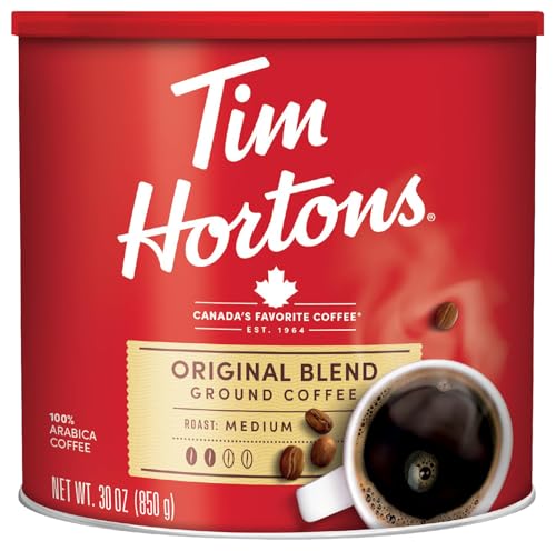 Tim Hortons Original Blend Ground Coffee, 30 oz