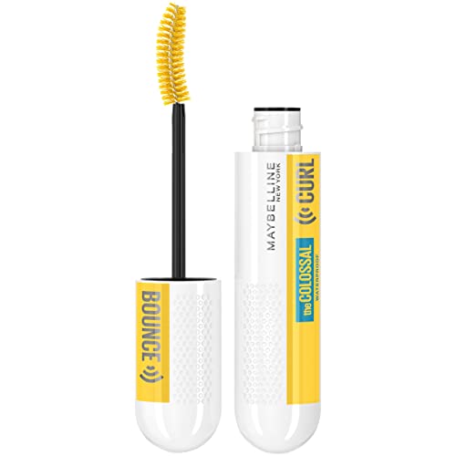 Maybelline Colossal Curl Bounce Mascara, Waterproof, Very Black