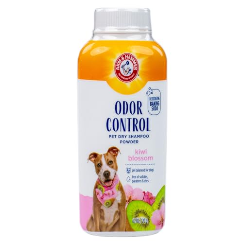 Arm & Hammer Odor Control Dry Shampoo for Dogs, Kiwi Blossom