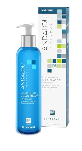Andalou Naturals Citrus Kombucha Cleansing Gel, 6 Oz