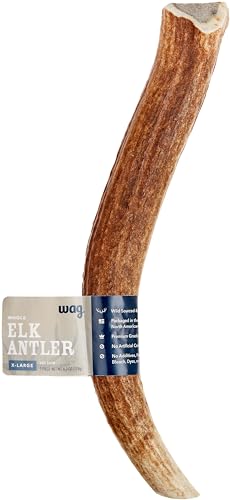 Wag X-Large Elk Antler for Aggressive Chewers (9.5-10.5″)