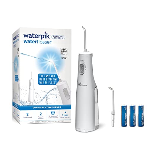 Waterpik Cordless Express Water Flosser, Portable, ADA Accepted