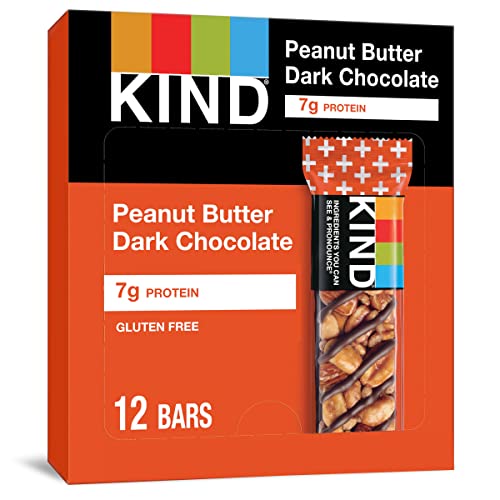 Kind Plus Peanut Butter Dark Chocolate Bars, 12-Pack