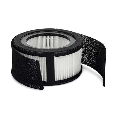 Crane HEPA Air Purifier Replacement Filter, 3-Stage Filtration