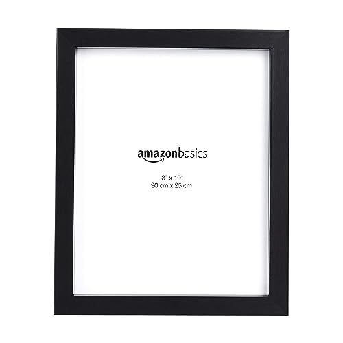 Amazon Basics 8×10 Black Photo Frame, Pack of 2