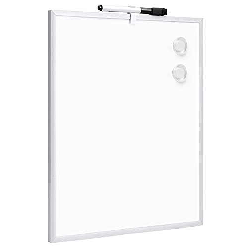 Amazon Basics Magnetic Dry Erase Board, 11″x14″ Aluminum Frame