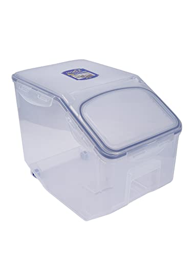 LOCK & LOCK Flip-Top Pantry Storage, 50.7 Cup, BPA Free, Clear