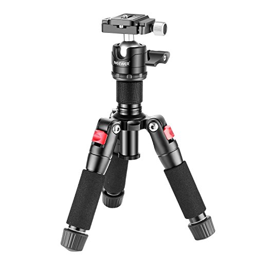 NEEWER 20” Mini Tripod with 360° Ball Head, 11lb Load