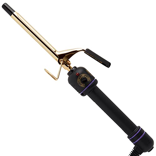 HOT TOOLS 24K Gold Curling Iron, 1/2″ for Defined Curls