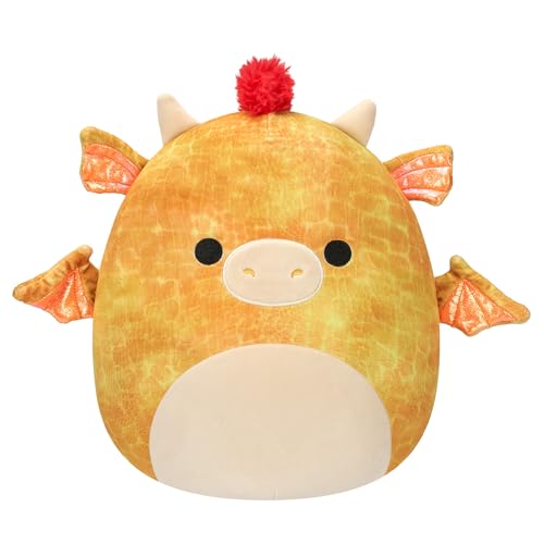 12″ Dieric Yellow Dragon Squishmallow – Official Plush