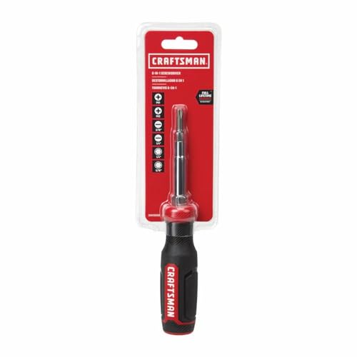 CRAFTSMAN 6-Bit Screwdriver with Handle Storage (CMHT68000)