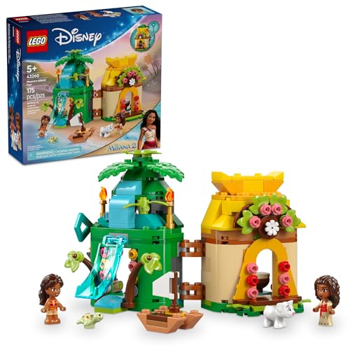 LEGO Disney Moana Island Playset for Kids Ages 5+