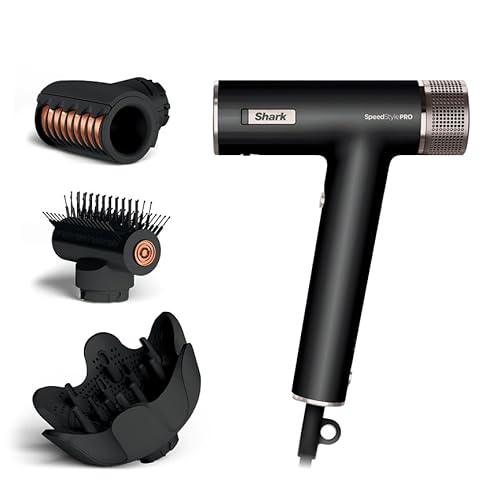 Shark SpeedStyle Pro Hair Dryer for Curly Hair, No Heat Damage