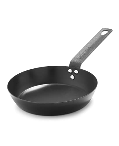 Merten & Storck 8″ Carbon Steel Skillet, Induction & Oven Safe