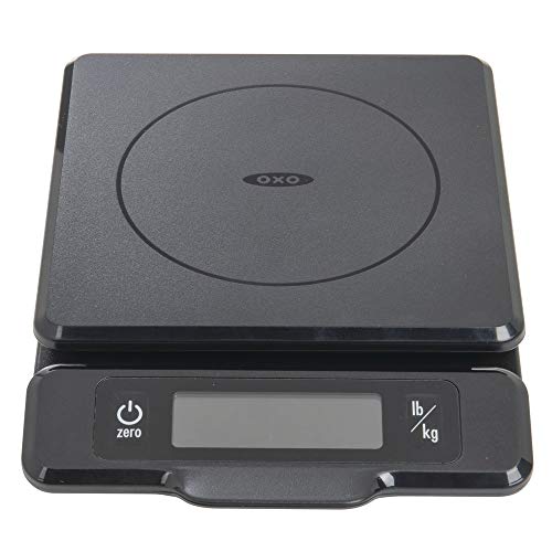OXO Black 5-lb Food Scale with Display