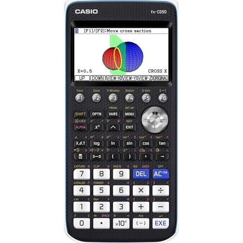 Casio fx-CG50 PRIZM® Color Graphing Calculator with 3D Graphs