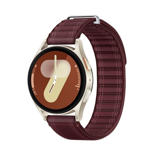SAMSUNG Galaxy Watch 7, 40mm Bluetooth, Wine Band, US Version