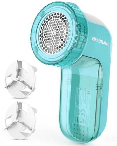 BEAUTURAL Fabric Shaver: Lint Remover, 2-Speeds, Battery Operated