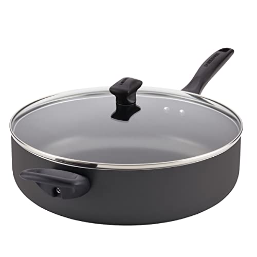Farberware Nonstick Jumbo Cooker, 6 Qt, Black