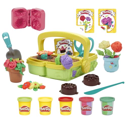 Play-Doh Flower Garden Playset, Kids Arts & Crafts Ages 3+