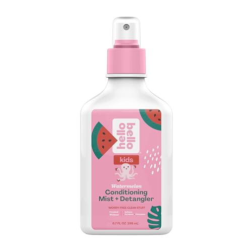 Hello Bello Watermelon Kids Detangler Spray, Hypoallergenic, 6.7oz