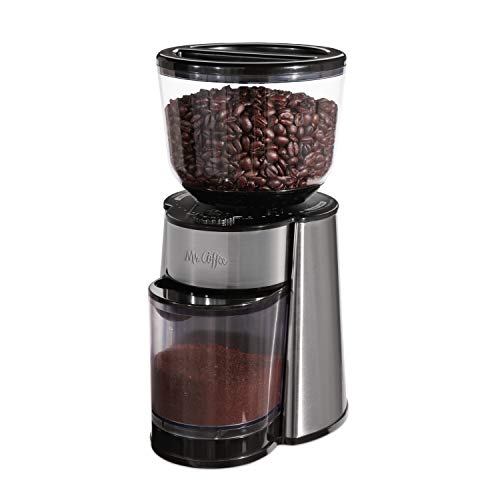 Mr. Coffee® Burr Grinder, Stainless Steel