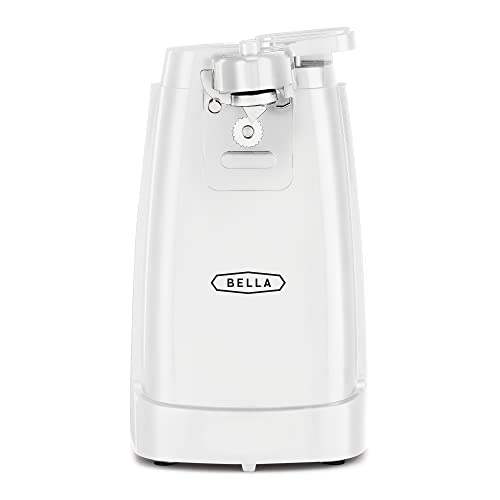 BELLA Electric Can & Knife Sharpener with Stainless Steel Blade