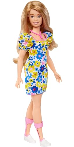 Barbie Fashionistas Doll #208 with Down Syndrome, Floral Dress