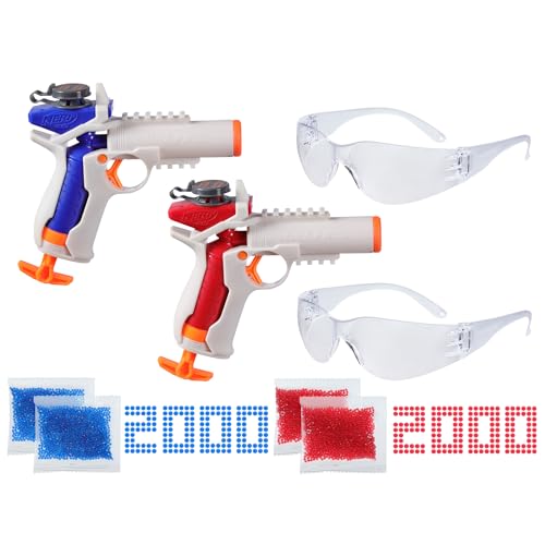 Nerf Pro Gelfire Pack: 2 Blasters, 4,000 Rounds, Eyewear
