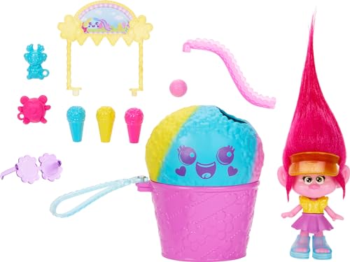 Trolls Fun Fair Doll & Accessories, Popcorn Theme, Queen Poppy