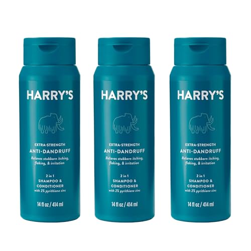 Harry’s 2-in-1 Anti Dandruff Shampoo & Conditioner, 14 fl oz, 3ct
