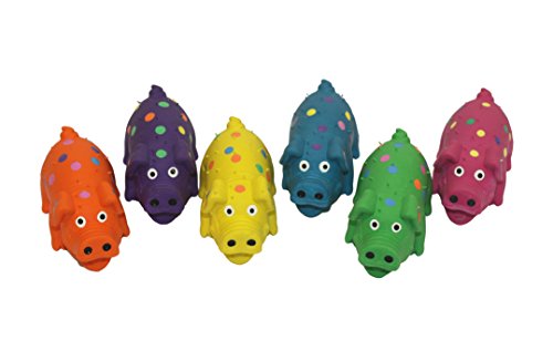 Mini Goblet Pig Dog Toy, Assorted Colors, Small