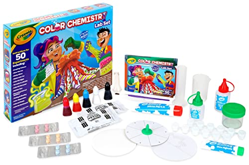 Crayola Color Chemistry Set: 50 STEM Experiments for Kids