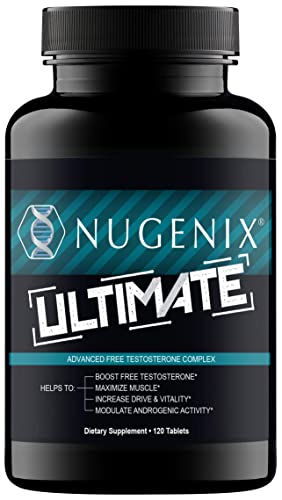 Nugenix Ultimate Testosterone Booster, 120 Tablets
