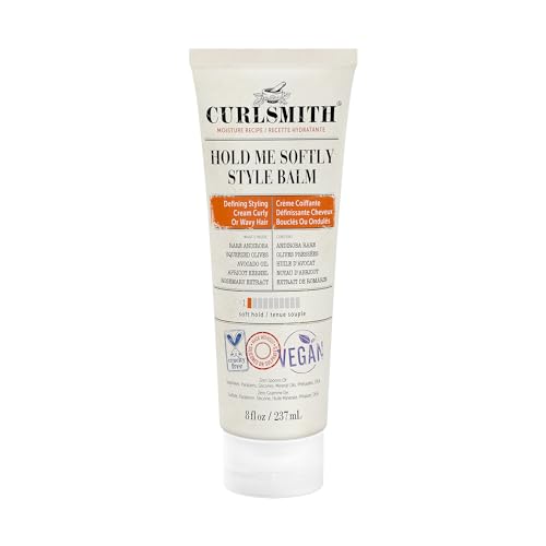 CURLSMITH Vegan Soft Hold Style Balm for Wavy Hair (8oz)