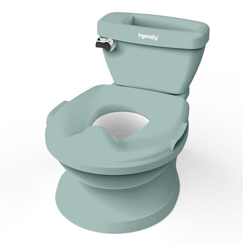 Ingenuity My Size Green Potty with Flushing Sound