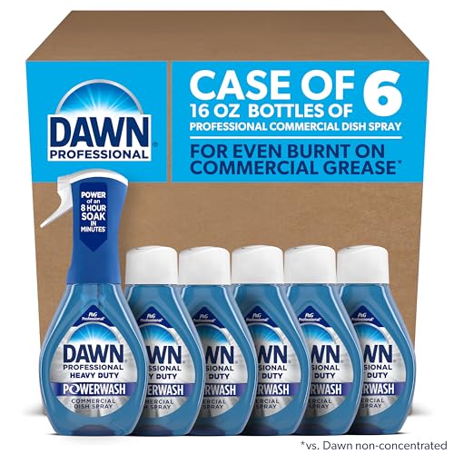 Dawn Powerwash Heavy Duty Dish Spray, 16 oz, Pack of 6