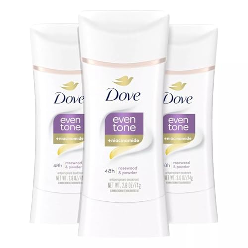 Dove Even Tone Antiperspirant Deodorant, Restoring Powder, 3-Pack