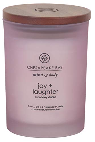 Chesapeake Bay Cranberry Dahlia Scented Candle, Medium Jar