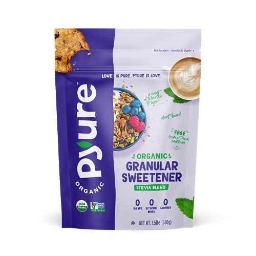 Pyure Organic Stevia Blend – Zero Calorie Sugar Substitute, 1.5 lb