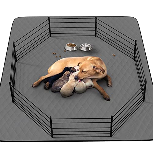 Washable XL Puppy Pee Pad, 72″x72″ Waterproof Training Mat