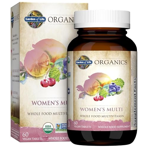 Garden of Life Organic Women’s Multivitamin, 60 Tablets