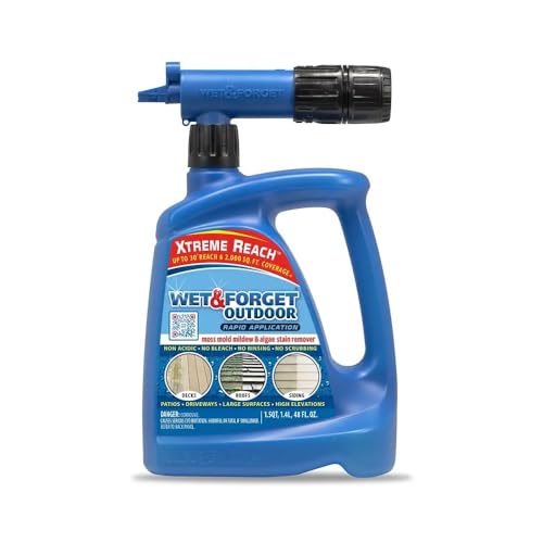 Wet & Forget Outdoor Cleaner, Xtreme Reach Nozzle, 48 oz